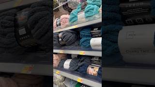 Yarn Shopping in Walmart 🧶 Crochet Knitting Handmade [upl. by Irrot209]