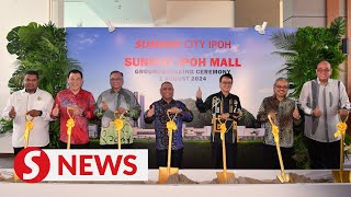 Sunway breaks ground for RM1bil largest mall in Perak [upl. by Reinke755]