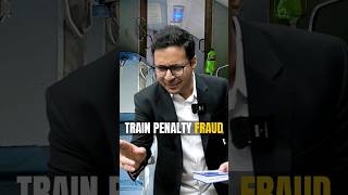 Train travel without ticket  5000 Rs penalty shorts train [upl. by Maillij]