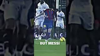 MESSI NEVER DIVES😯😏  Football player acting fouls  shorts edit football [upl. by Reltuc417]