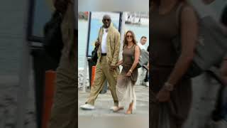 Micheal Jordan amp Wife Yvette Prieto Cute Couple celebritizworld [upl. by Aterg]