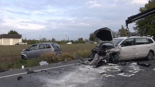 Verkehrsunfall mit mehreren Fahrzeugen und Verletzen in Ennepetal auf der B483 [upl. by Eislrahc]