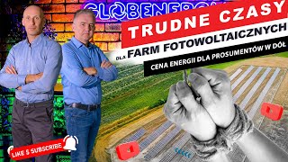 Trudne czasy dla farm fotowoltaicznych Cena energii dla prosumentów w dół [upl. by Ettennan831]