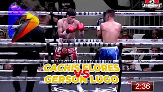 ARTURO DOMINIK “CACHIS” FIGUEROA VS GERSON LUGO [upl. by Lamag156]