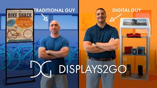 Display Stuff Better with Traditional amp Digital Display Solutions  Displays2go® [upl. by Corabelle]