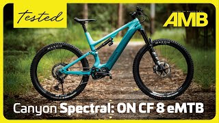 TESTED Canyon SpectralON CF 8 eMTB Review [upl. by Minette]