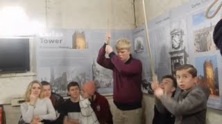 Bell Ringing at Carfax Tower Oxford [upl. by Ahtael]