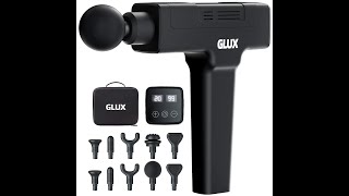 Glux Massage Gun By Biotronix Solution Forever [upl. by Assiralc78]