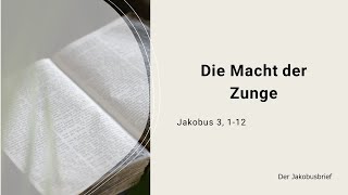 13102024  Die Macht der Zunge  Jakobus 3 112 Gottesdienst EFG Lemgo [upl. by Soneson863]