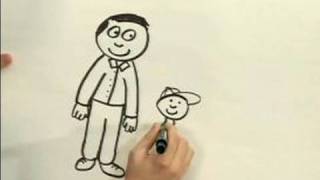 Easy Cartoon Drawing  How to Draw a Cartoon Man [upl. by Nela]