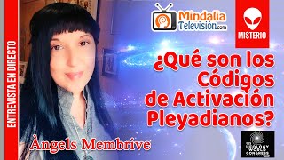 ¿Qué son los Códigos de Activación Pleyadianos Entrevista a Àngels Membrive [upl. by Doowron]