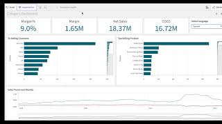 Qlik Sense Multilingual Work with language you prefer [upl. by Angeline]