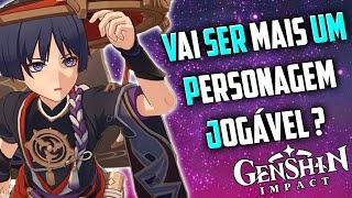 SCARAMOUCHE VAI SER JOGÁVEL NA 30   Genshin Impact [upl. by Enytsuj]