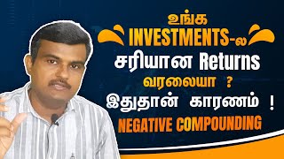 Power of negative compounding  How Negative compounding impacting your Investments [upl. by Ddej453]