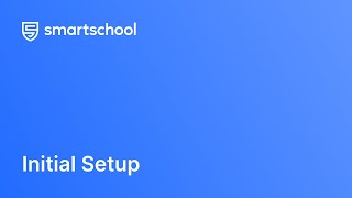 Smartschool Initial Setup [upl. by Hufnagel]