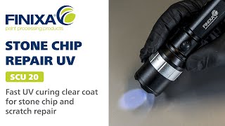 Remove stone chip damage fast and easy with the Finixa UV stone chip repair SCU [upl. by Sadnac]