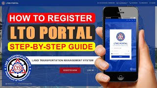 HOW TO REGISTER IN LTO PORTAL ONLINE [upl. by Trow]