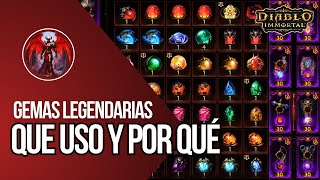 Mis GEMAS LEGENDARIAS son malas pero dan RESONANCIA  DIABLO IMMORTAL [upl. by Mirna]