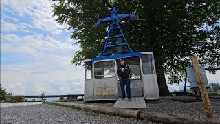 Die Alte Gondel von der Pfänderbahn Bergbahn Pfänder  Der Berg am Bodensee in Österreich [upl. by Eilyac]