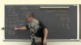 Introduction to Implicit Differentiation Calculus 1 AB [upl. by Llerraj]