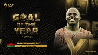 CAF Awards 2022  Goal of the Year Nominee  Gabadinho Mhango MALAWI  TotalEnergies AFCON [upl. by Winslow]