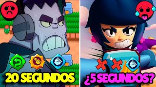 ¿5 SEGUNDOS😰 ¿QUE BRAWLER DESTROZA LA CAJA DE ATRACO MÁS RÁPIDO VALE TODO  BRAWL STARS [upl. by Eilitan]