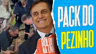 EMPRESÁRIO FICA EXC1T4DO AO PASSAR ÓLEO EM BOLSONARO PARA RITU4L BIZARRO  Galãs Feios [upl. by Gimble]