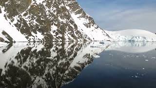 Lemaire Channel in sunny Antarctica [upl. by Cann]