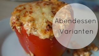 3 Abendessen Varianten  gesund lecker schnell [upl. by Onilegna266]