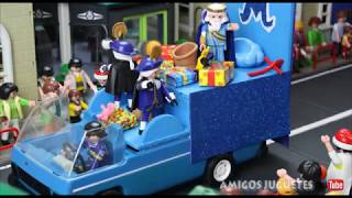 Cabalgata de Reyes Magos de Playmoville [upl. by Ayatnohs]