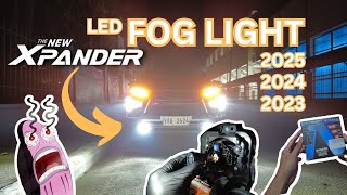 Xpander 2025 2024 2023 LED Fog Light UPGRADE  DIY [upl. by Retrop]