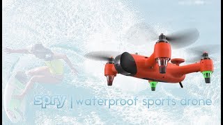 Meet Spry  Waterproof Sport Drone Full Kickstarter Video [upl. by Aihselef]