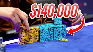 My BIGGEST Live Poker Win of the Year  1650 Mystery Bounty [upl. by Akemehc]