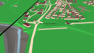 Forres Flood Animation [upl. by Sihon566]