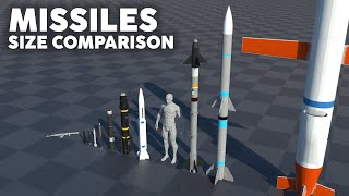 Missiles Size Comparison [upl. by Maupin]