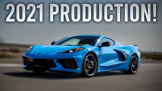 Corvette C8 Production Update and 2021 Order Information [upl. by Anitak]