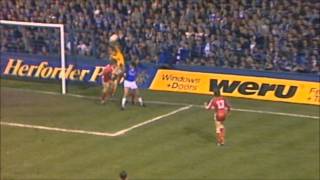 Everton 31 Bayern Munich Cup Winners Cup Semi Final 1985 [upl. by Assylla]