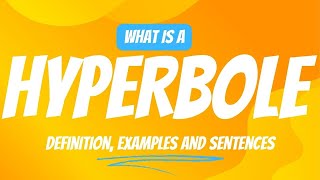 Hyperbole  Definition  Examples  Sentences  Shahwaiz Essa [upl. by Gabbey]