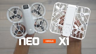 DJI NEO vs HOVER AIR X1  How do they compare [upl. by Tutankhamen]