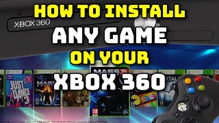 How to install any game on your modded Xbox 360  single disk multi disk GoD XBLA games [upl. by Eiramaliehs]