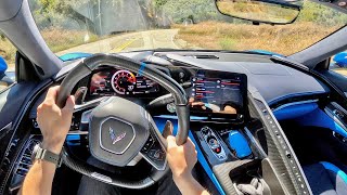 2023 Chevrolet Corvette Z06  POV Driving Impressions [upl. by Anilasor]