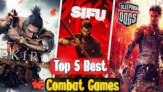 Unleash the Fury Top 5 Most Badass Action Combat Games 😍😍 [upl. by Meda869]