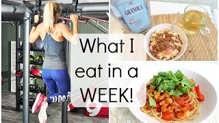 What I eat in a WEEK  Fit blijven en Gezond leven [upl. by Dielle]