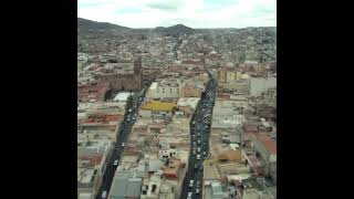 ZACATECAS City View from the Teleférico Cable Car Ride to the Bluff [upl. by Lehman]