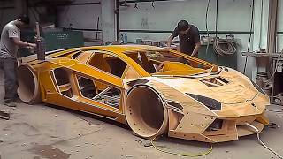 Man Builds Amazing LAMBORGHINI From Scratch in 10 Months  Start to Finish by haisupercar [upl. by Horodko]