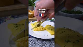 La técnica del omelette francés 🇫🇷 receta [upl. by Elletsirk]