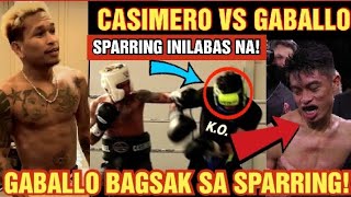 NAUNAHAN CASIMERO VS GABALLO SPARRING INILABAS [upl. by Huff]