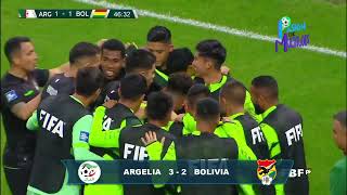 FIFA SERIES  Bolivia vs Argelia  Compacto [upl. by Nelyahs489]