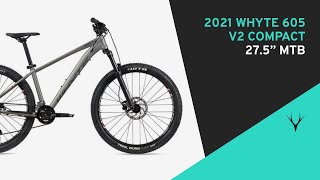 2021 Whyte 604 Compact V2 275quot Mountain Bike [upl. by Rialb]