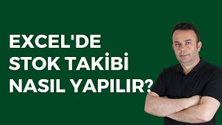 Excel Stok Takip Listesi Yapmak Excel stok takibi 052video  Ömer BAĞCI [upl. by Ellene]